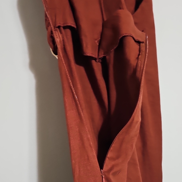 Zara Backless Brown Dress - Picture 8 of 8